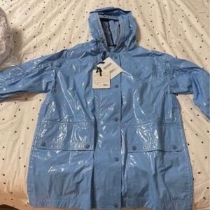 Moncler Blue Rain Jacket